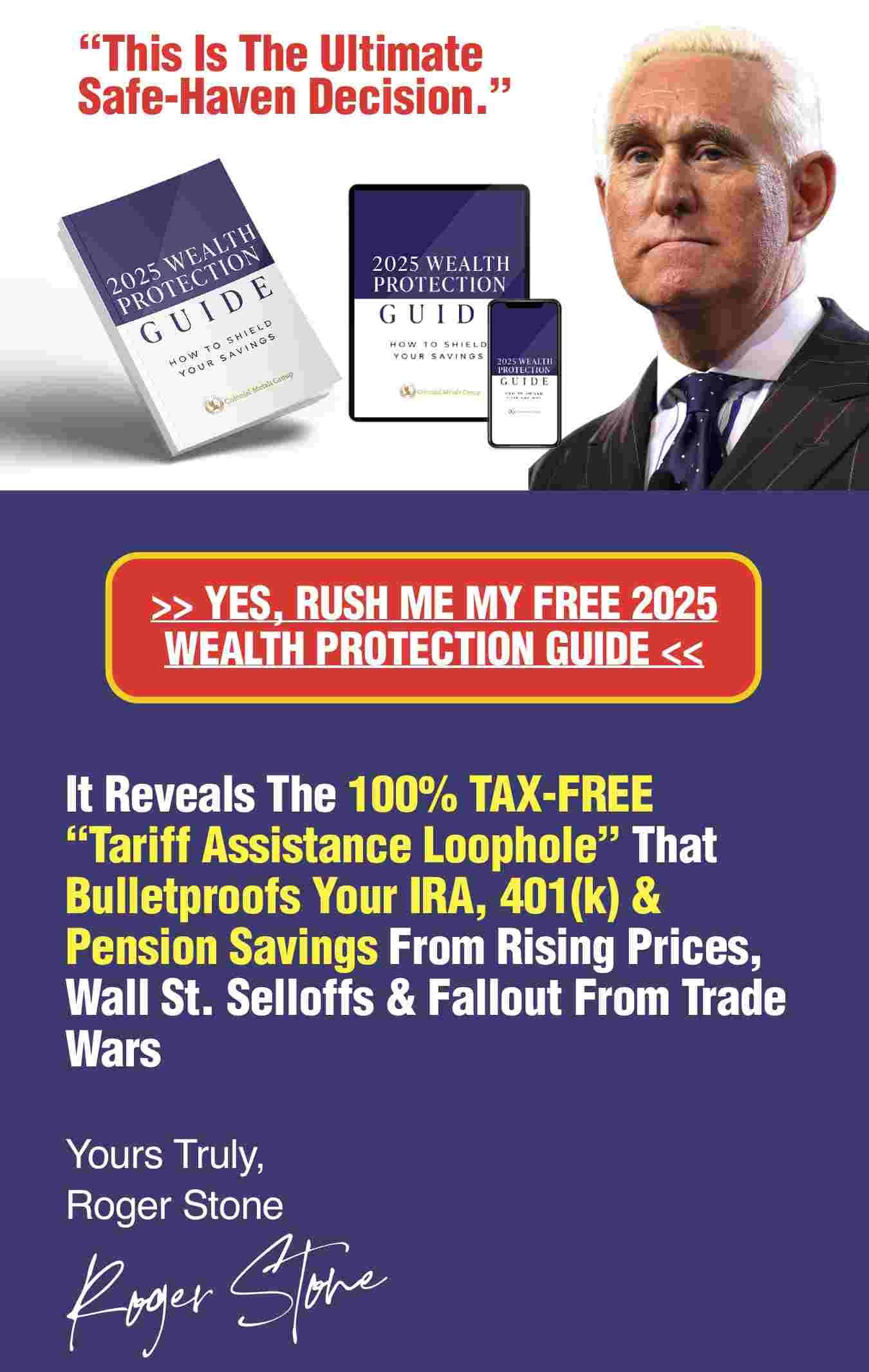 >> YES, RUSH ME MY FREE 2025 WEALTH PROTECTION GUIDE <<